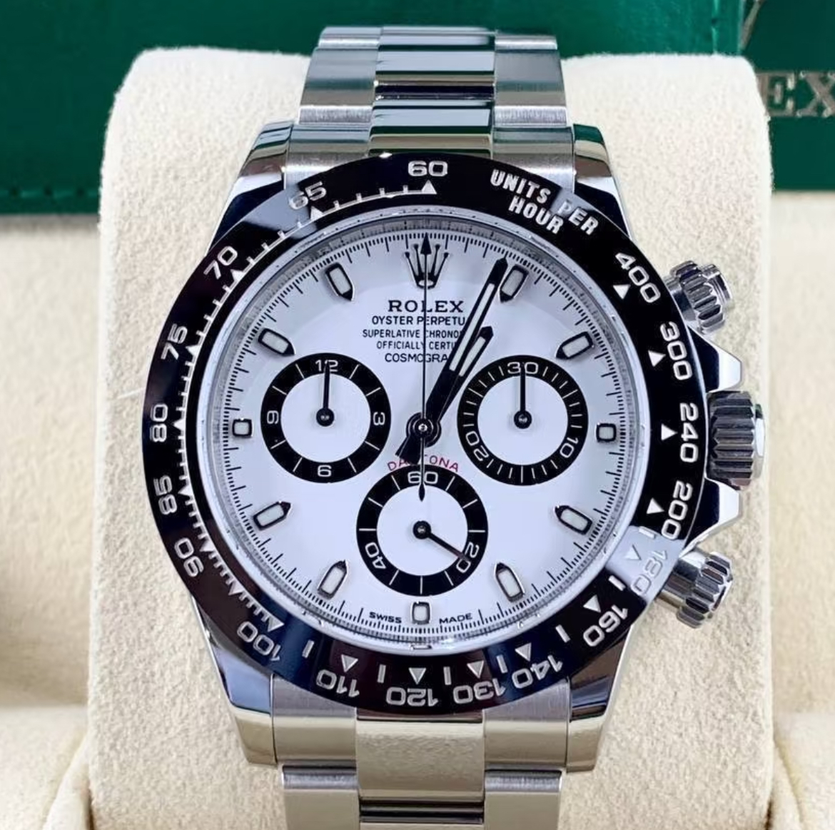 Brilliant watch detail